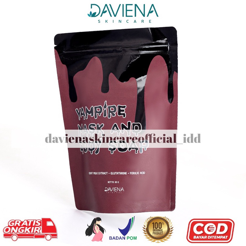 Body Soap Vampire Daviena Skincare Deviena Davina Devina Skincare Official Davienaskincareofficial P