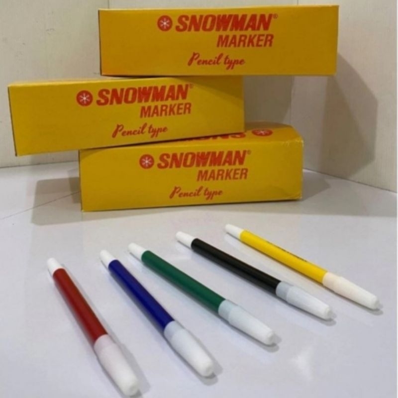 

Spidol Snowman Kecil 1 Warna / Spidol Kecil Snowman PW-1A / Spidol snowman 1 Warna Kecil