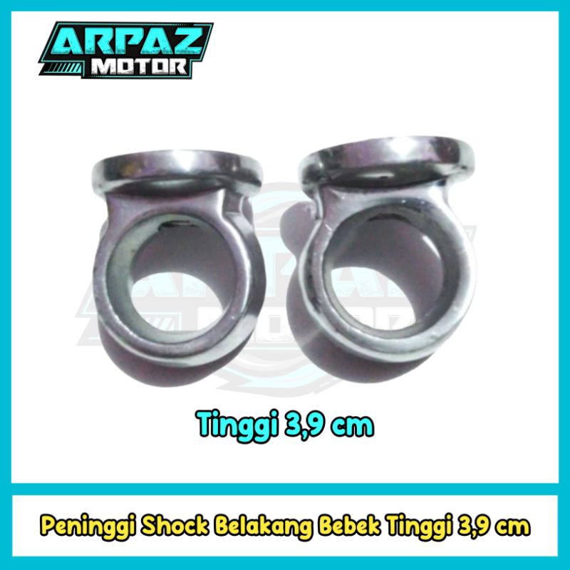 Peninggi Shock Belakang Bebek Anting Shock Bebek Tinggi 3,9 cm Drat 12 Drat 14