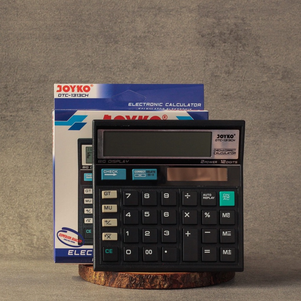 

KODE K89V Kalkulator Dagang 2 Digit 112 STEP