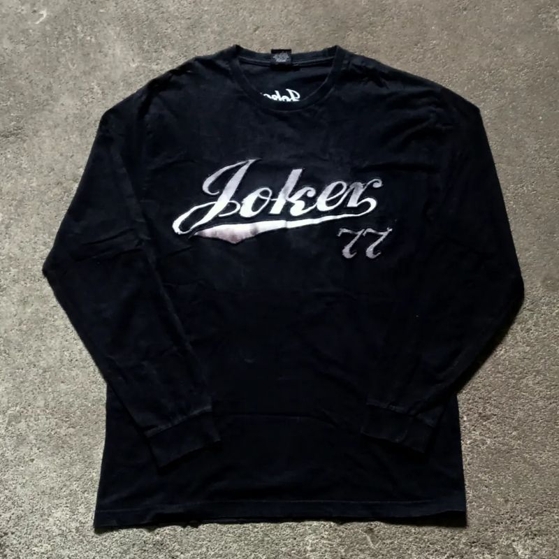 Kaos Panjang Joker 77 Fullbordir RARE