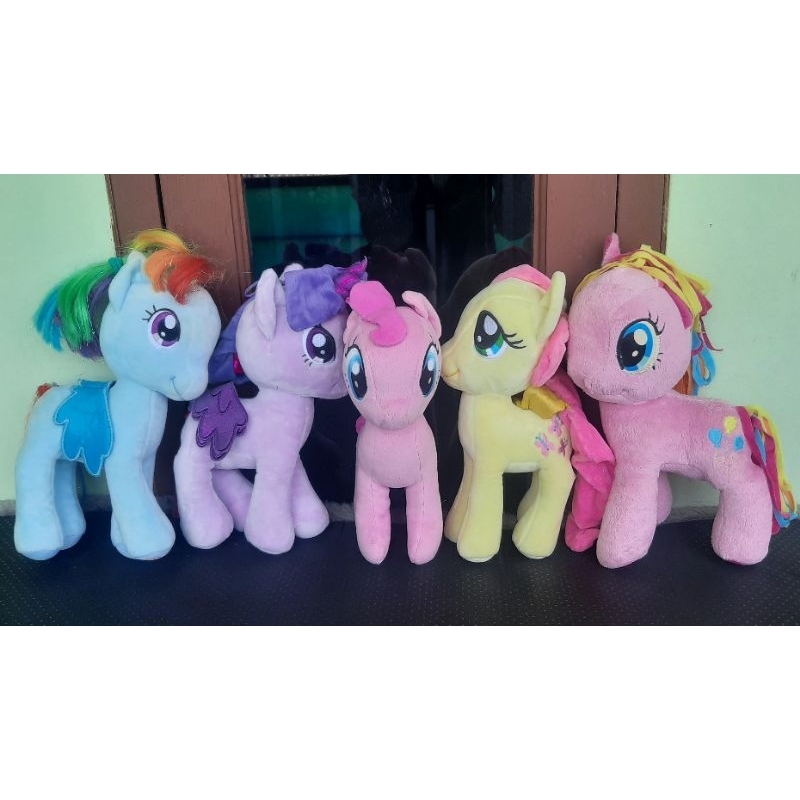Boneka Kuda Poni Original My Little Pony x Hasbro Twilight Sparkie Pink Biru Ungu Purple RARE BRAND 