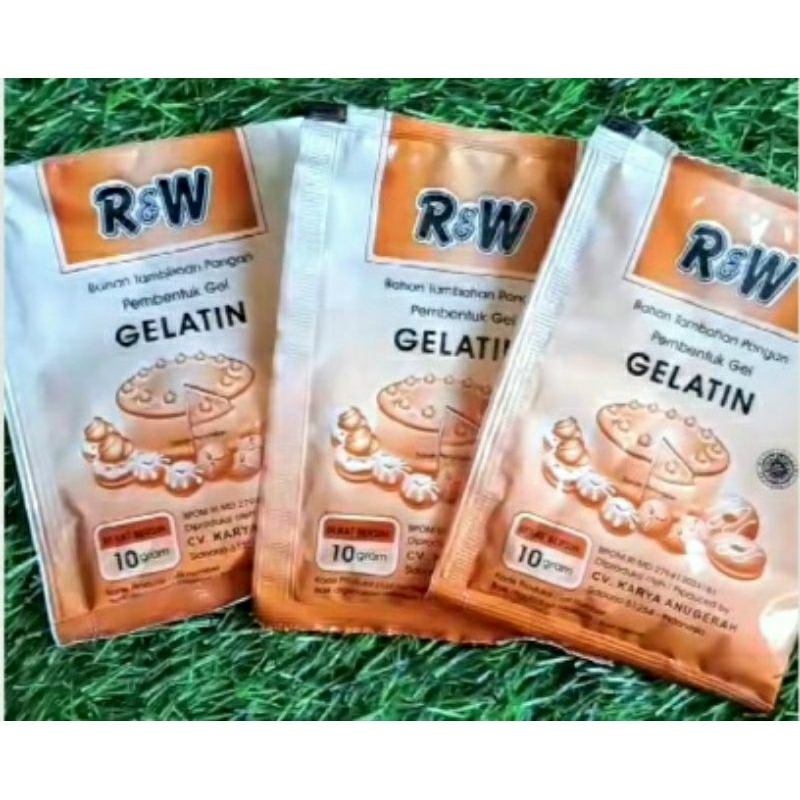 

Gelatin bubuk sachet RW 10 gram