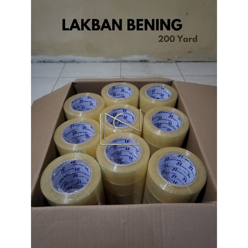 

LAKBAN BENING 45 mm x 200 YARD 1DUS ( 54pcs )