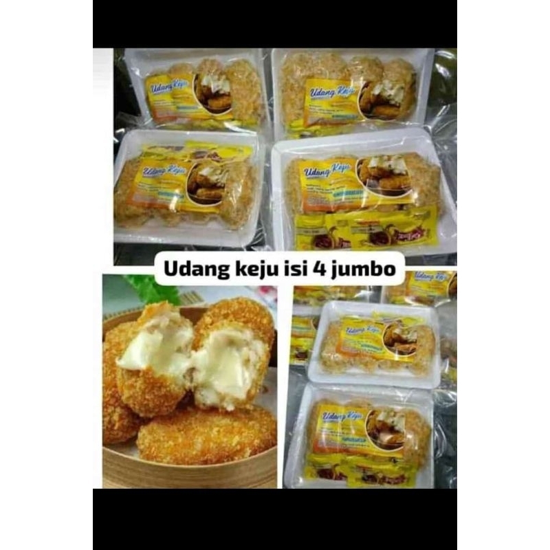 

Frozen Udang Keju isi 4pcs MURAH