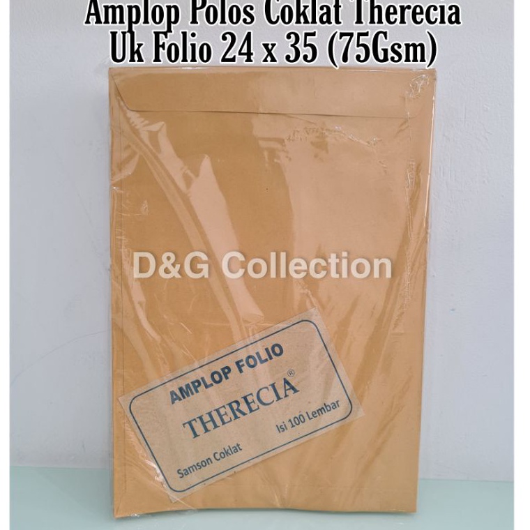 

KODE Q67B AMPLOP COKLAT FOLIO ISI 1 PCS AMPLOP FOLIO POLOS