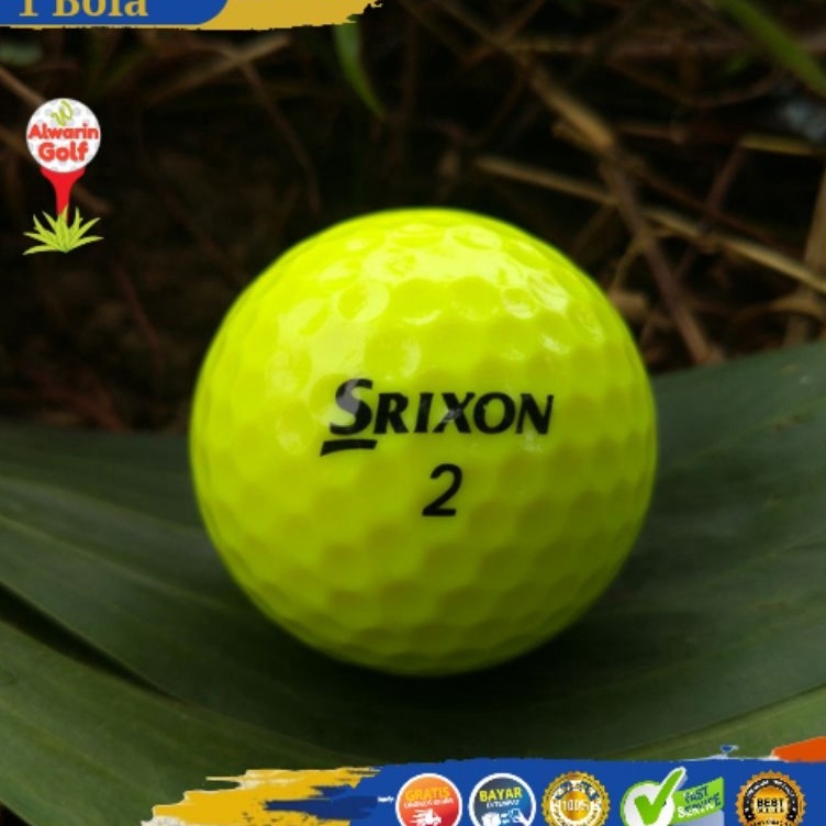 New Product  Bola Golf Srixon Kuning Yellow Grade A Golf Ball Second Bekas Murah Original