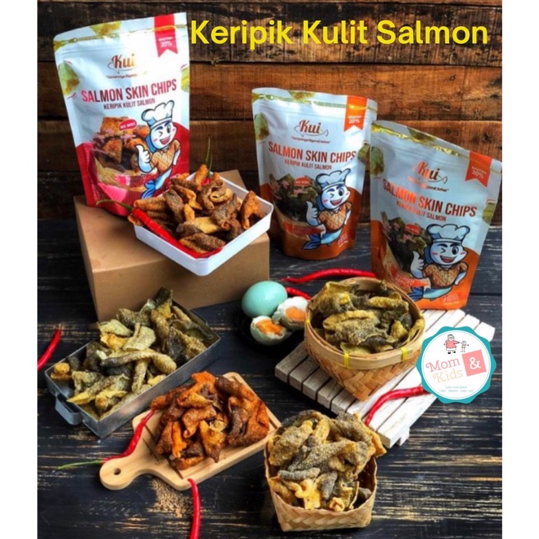 

MURAH KUI Keripik Kulit Ikan Salmon Salmon Skin Chips Snack Cemilan Sehat Berkualitas