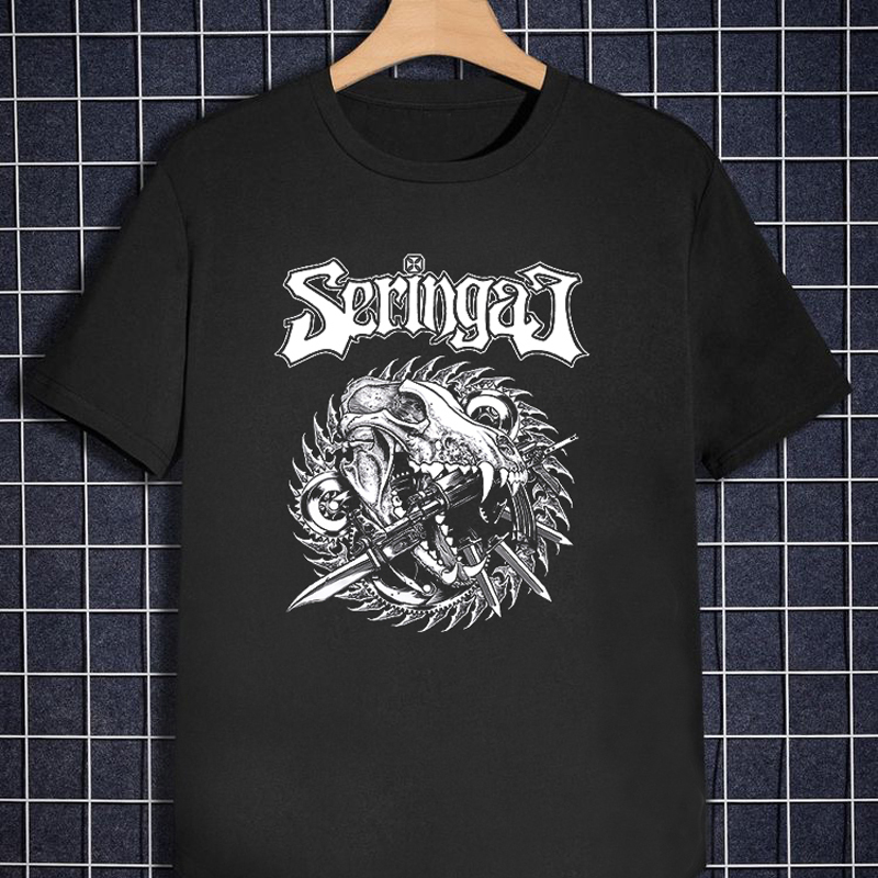 Kaos Band Seringai Sangkur Tshirt 100% Cotton Black | Longsleeve & Shortsleeve | Size S M L XL XXL 3