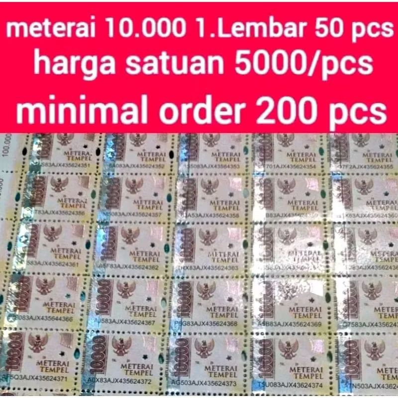 

meterai 10.000