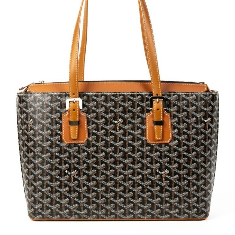 Goyard Okinawa Chevron Print Tote bag Mirror