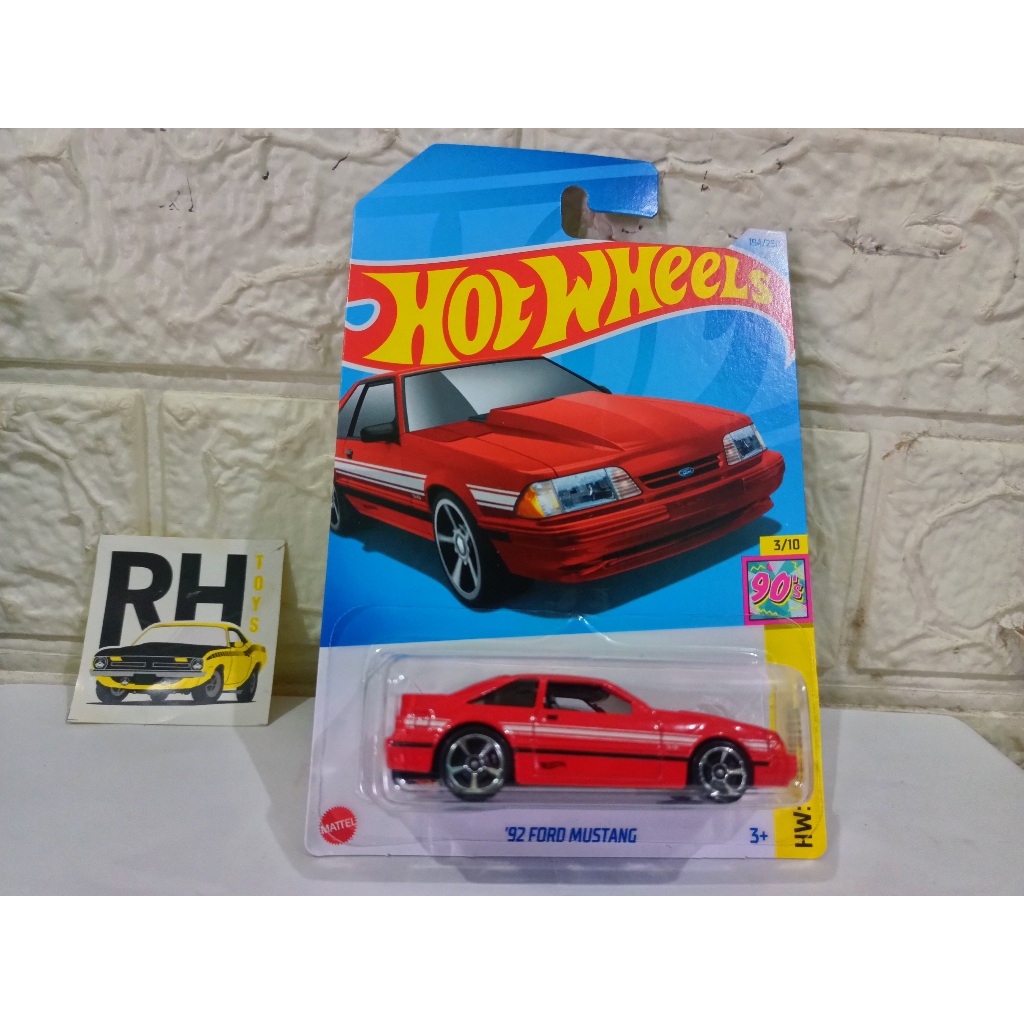 Hot Wheels 92 Ford Mustang