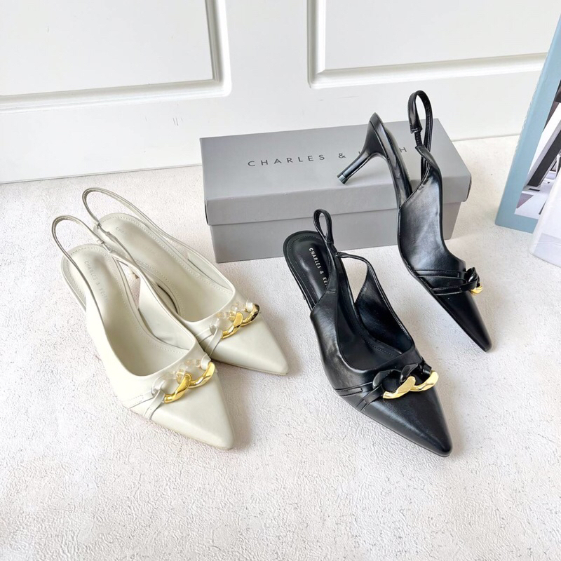 Heels charles & keith / heels wanita cnk
