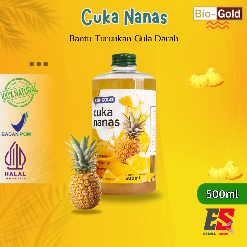 

Cuka Nanas Bio gold Organik Original 100% Murni Dari Fermentasi Nanas Piilihan Membantu Menurunkan Gula Darah Diabetes Dan Kebugaran Tubuh