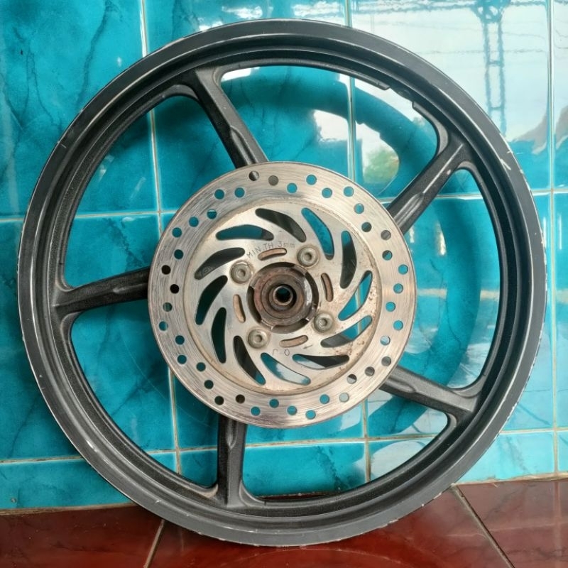 Velg Velk Velek Honda Blade New / Revo Absolute / Supra X 125 Injeksi Depan Sudah Include Dis / Piri