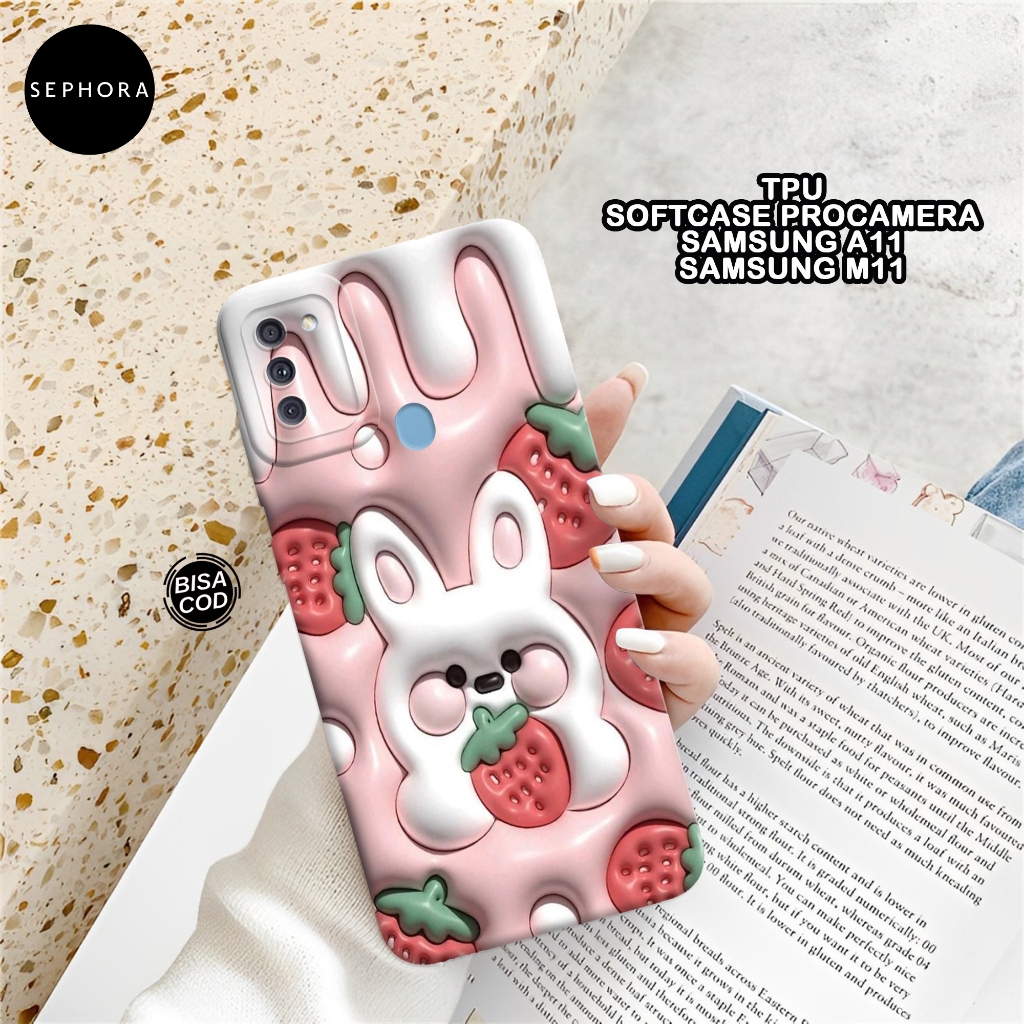 Softcase Samsung A11 / M11 Terbaru - Fashion Case Lucu - Case Samsung A11 / M11 - Case Pro Camera - 