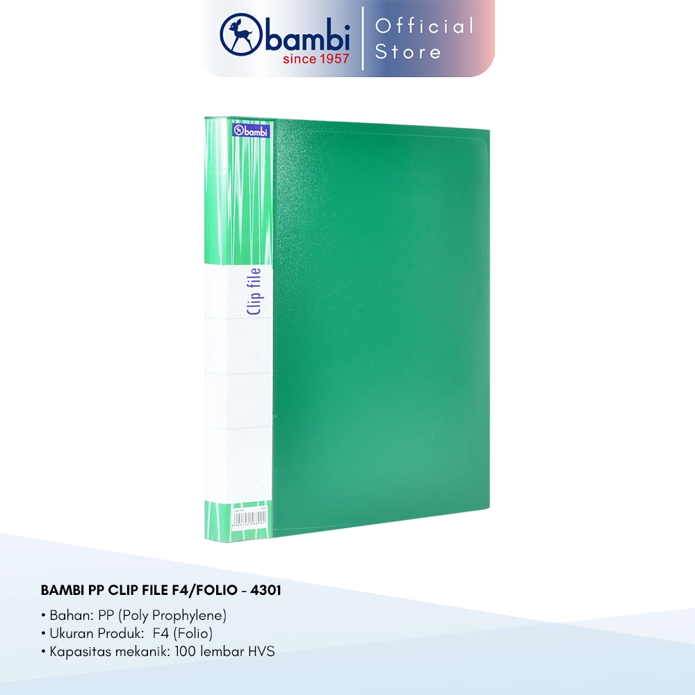 

Bambi Map Dokumen Folio Edisi Clip File Original