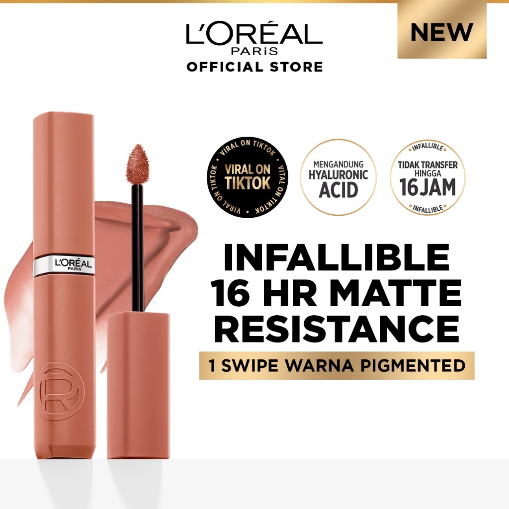 Loreal Paris Infallible Matte Resistance Liquid Lipstick