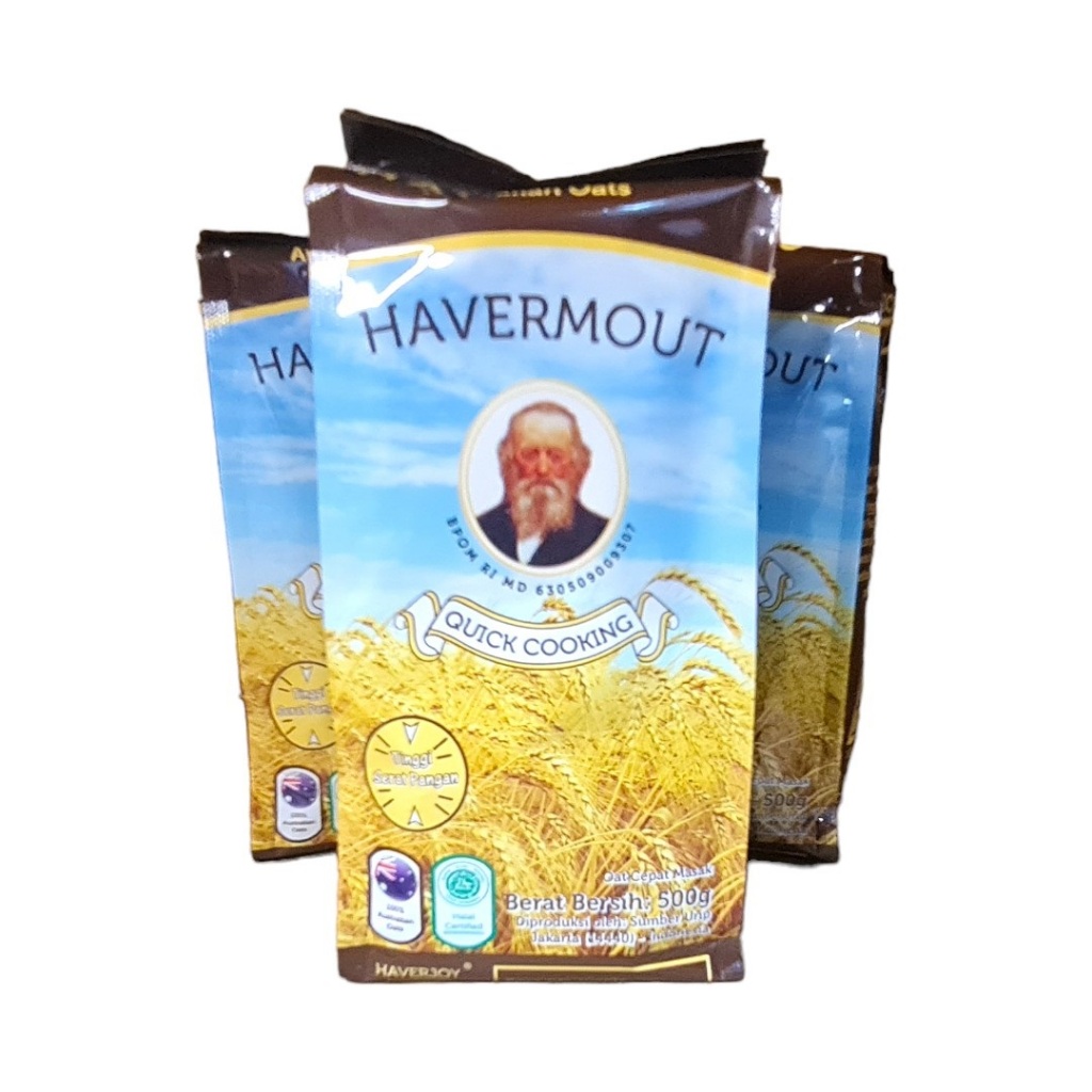 

Quick Cooking Oatmeal Oat oats Haverjoy havermout 500Gr 500 Gr (Pack)