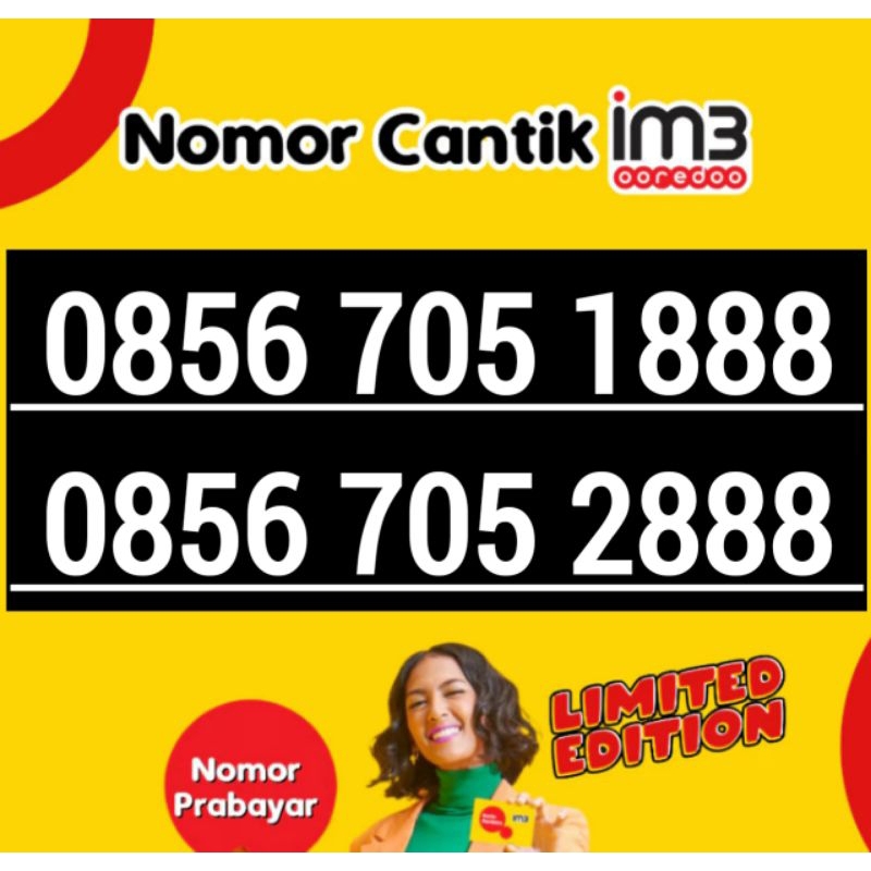 Nomor Cantik Indosat Im3 11 Digit JOS 705 888