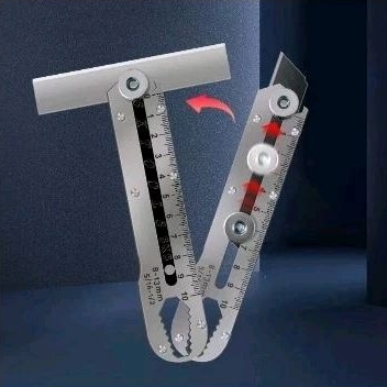 

cutter stainless steel multi fungsi 9in1 kater plus kunci pass