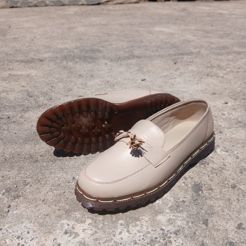 ATIA.ID Sepatu Dokmar Wanita,Sapatu Dokmar cewe Exford Original Asli Kulit