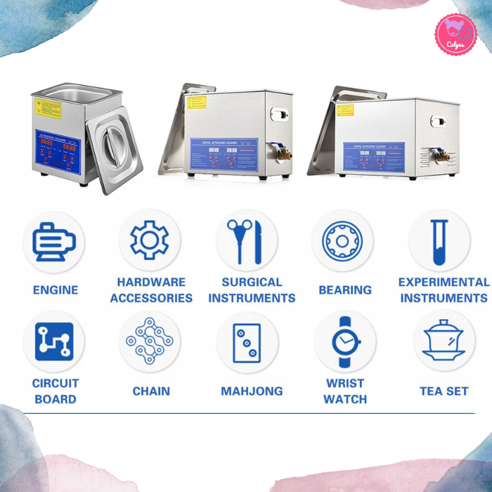 Mesin Ultrasonik Pembersih Perhiasan Jam Tangan Kacamata Ultrasonic Cleaner