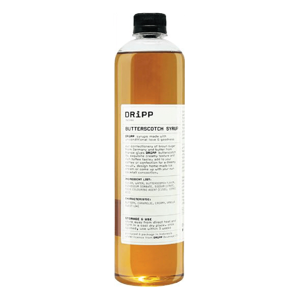 

DRIPP BUTTERSCOTCH SYRUP 760ML