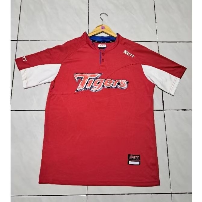 kaos baseball zett tigers