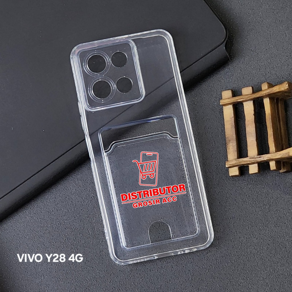 VIVO Y28 4G SOFTCASE CARD CASE BENING SLOT KARTU CASE VIVO Y28 4G