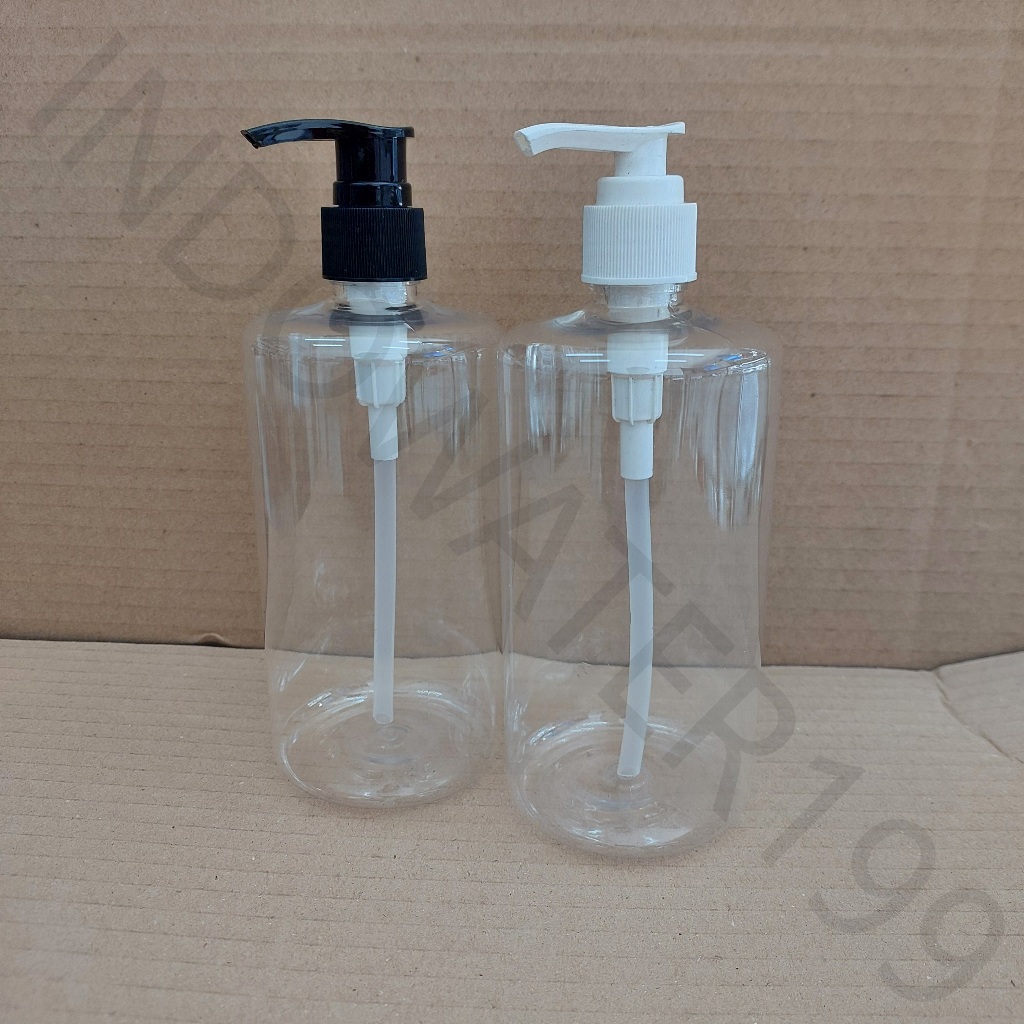 BOTOL 500 ML TUBULAR KEPALA PUMP LOTION HANDSOAP