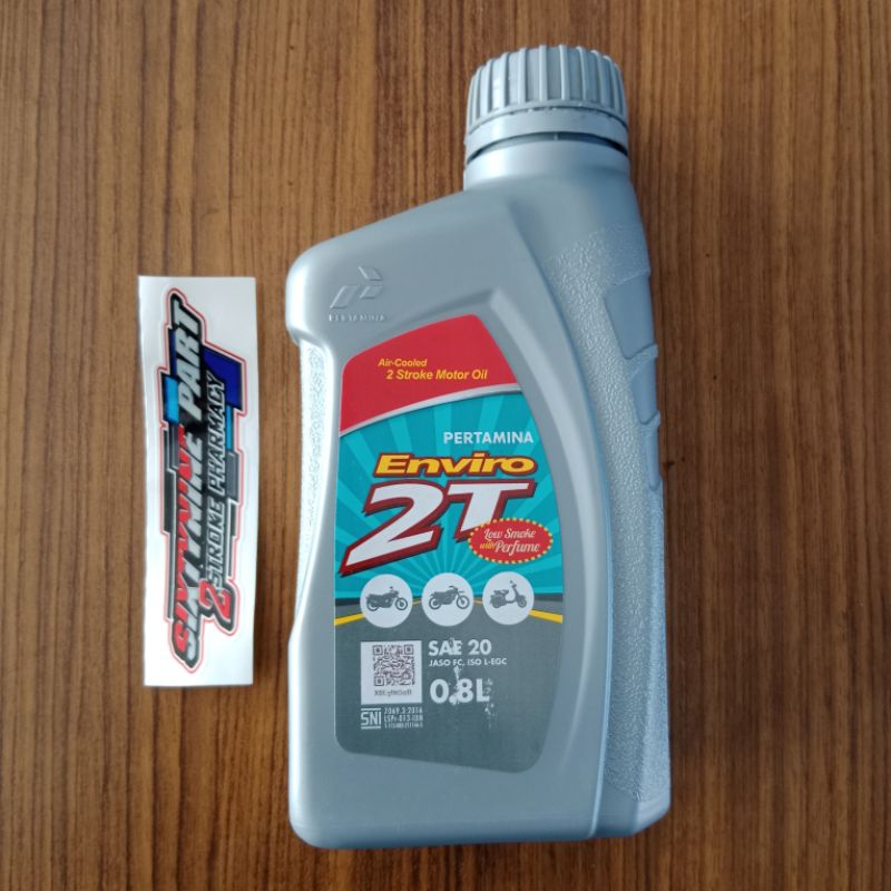 Oli samping Enviro 2stroke