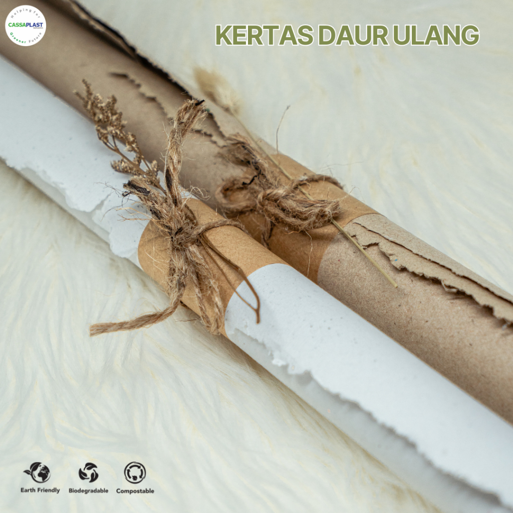 

Cassaplast Kertas Daur Ulang Eco Friendly