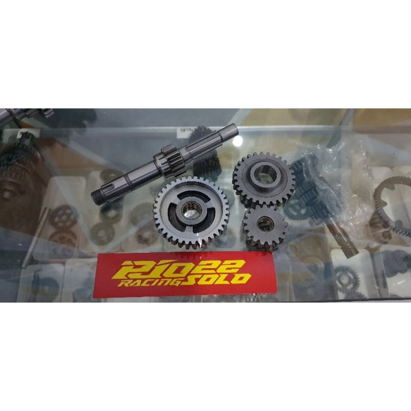 rasio racing ecer fiz r gigi 1.14/35 2.17/28 dan 1.14/36 2.17/28 PNP BERGARANS..