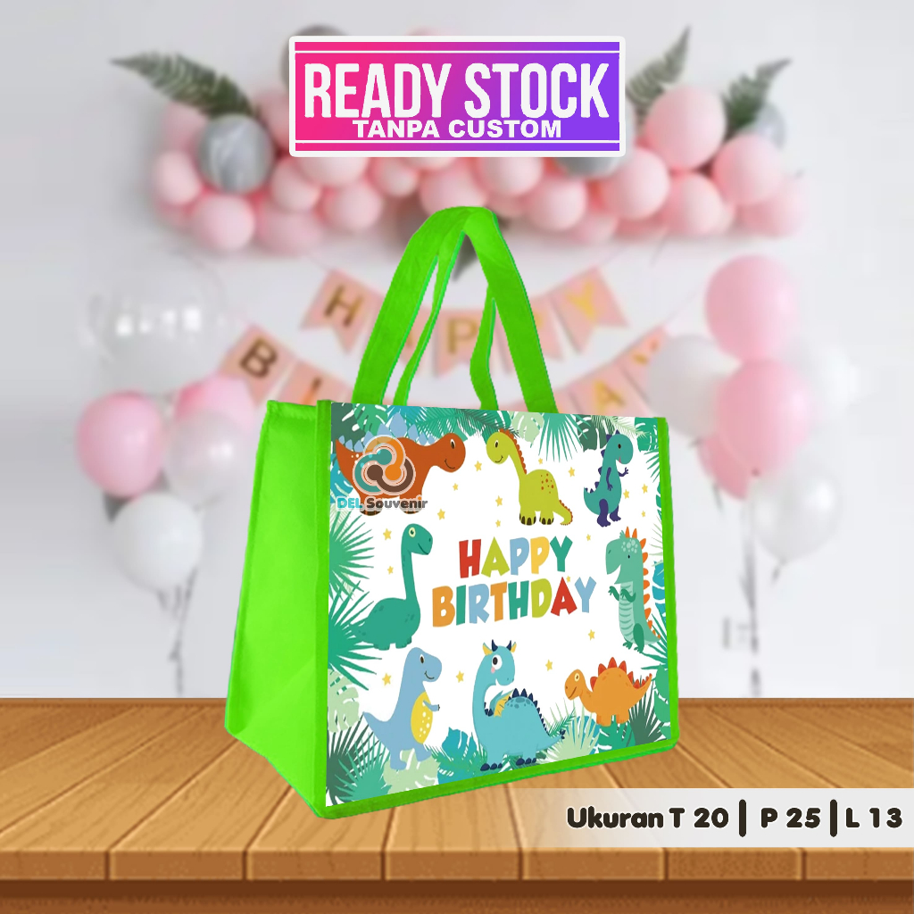 

READY STOCK SIAP KIRIM !! TAS ULTAH ANAK / TAS ULTAH KARAKTER DINO HEWAN / TAS SOUVENIR READY STOCK LANGSUNG KIRIM / TAS SOUVENIR ULANG TAHUN / GOODIE BAG ULTAH / TAS ULANG TAHUN