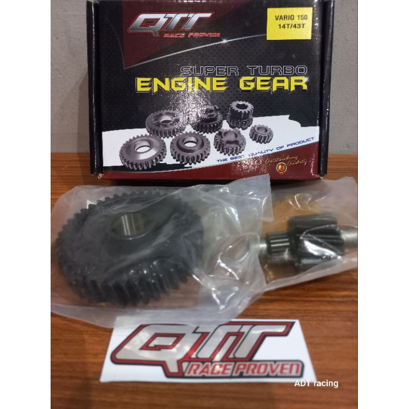 rasio qtt vario 150 mata 14/43