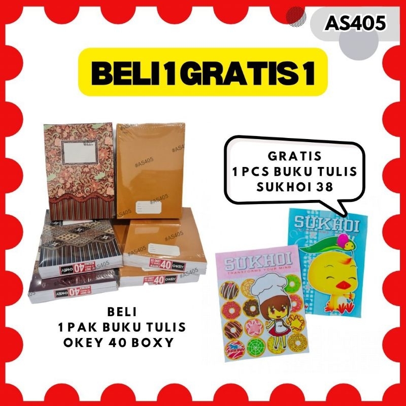 

Buku Tulis OKEY 40 Boxy (Produk dari buku Kiky) || Buku Panjang