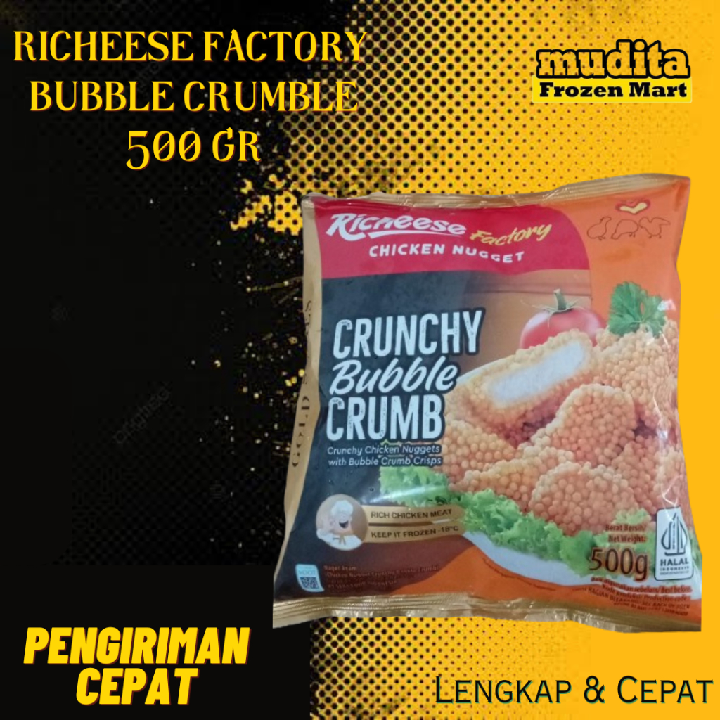 

Richeese Crunchy Bubble Crumb 500 gr