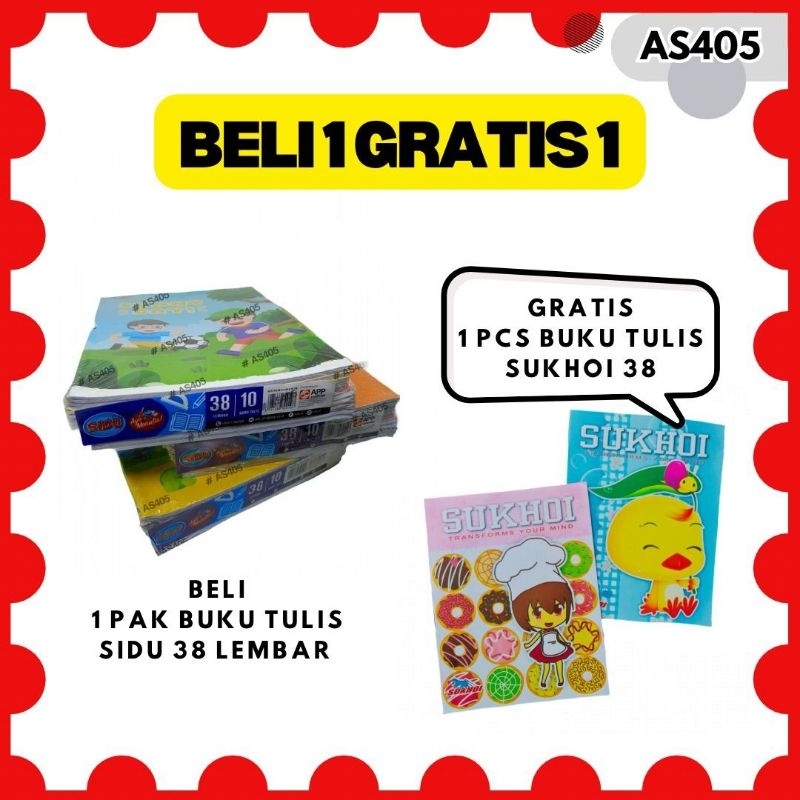 

Buku Tulis SIDU isi 38 lembar