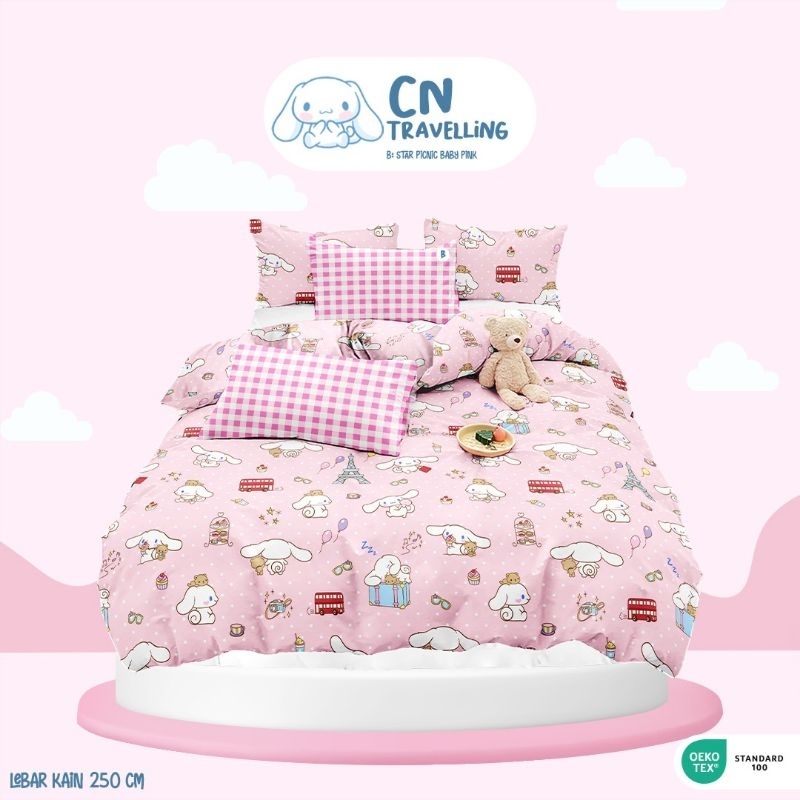 Sprei Homemade DOUBLE QUEEN & KING ll Katun Lokal Premium ll Ready Stock Bahan ll Motif Anak