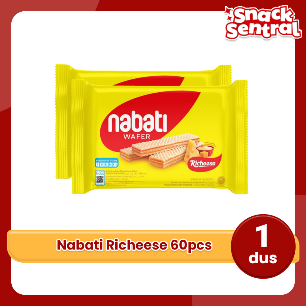 Nabati Wafer 1 Dus @60pcs