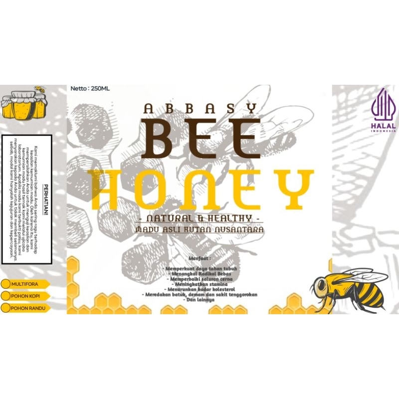 

Madu Abbasy - Madu Asli Hutan Nusantara