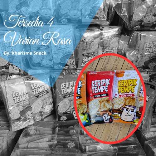 

Ligar snack Keripik tempe varian rasa, cemilan enak, renyah, gurih