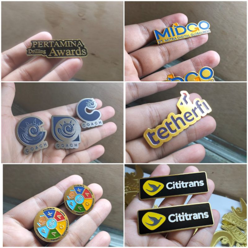 BROS / PIN CUSTOM LOGO SENDIRI
