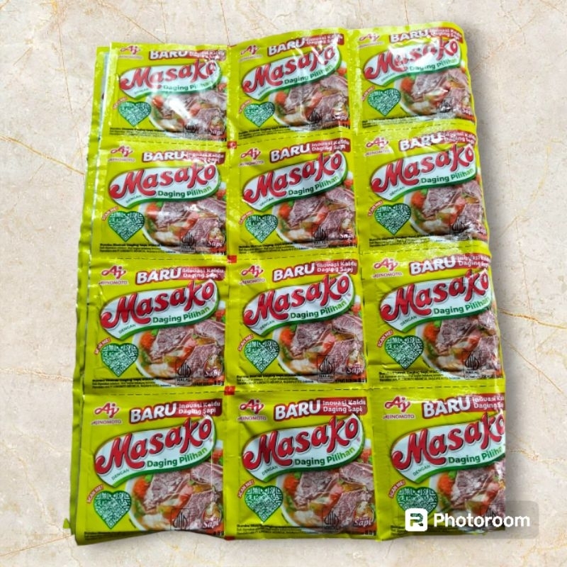 

penyedap rasa Masako 12 sachet