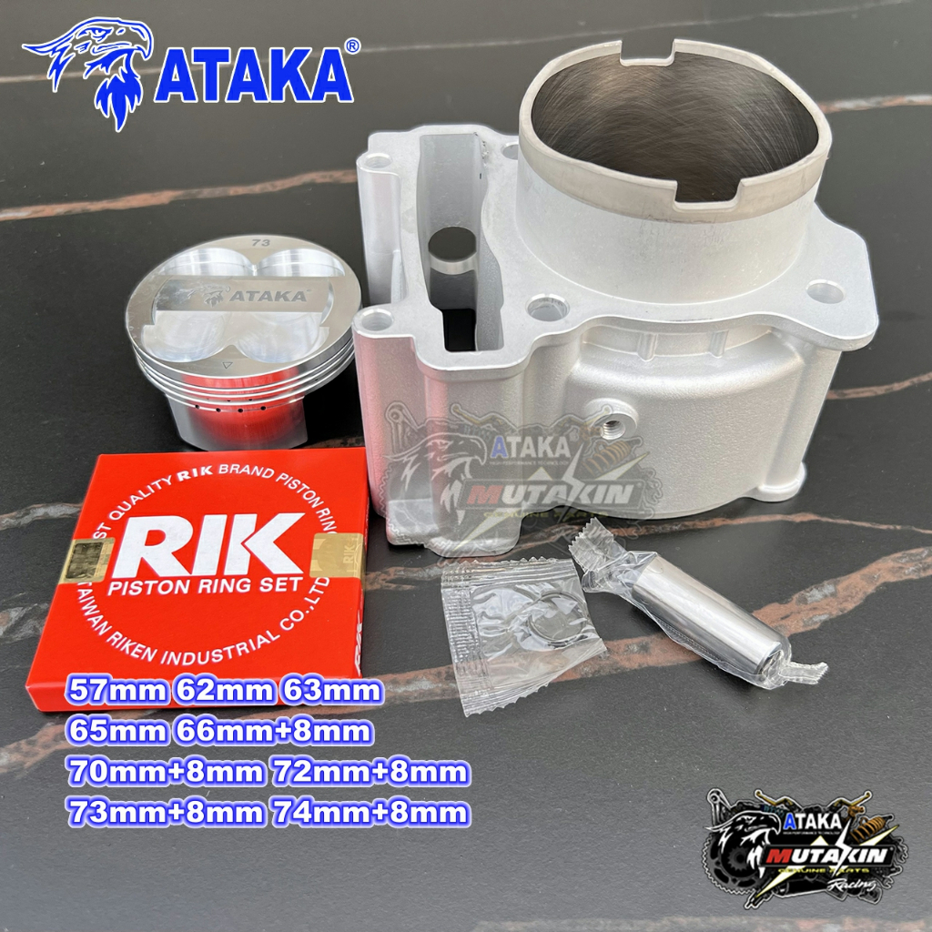 ATAKA RACING CERAMIC BLOK Heighten +8mm 57 62 63 65 66 68 70 72 73 74 76mm JUPITER MX OLD MX KING VI