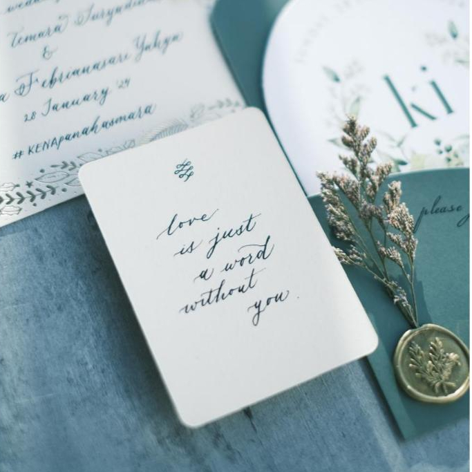 

Kartu Ucapan | Ulang Tahun | Wedding | Calligraphy
