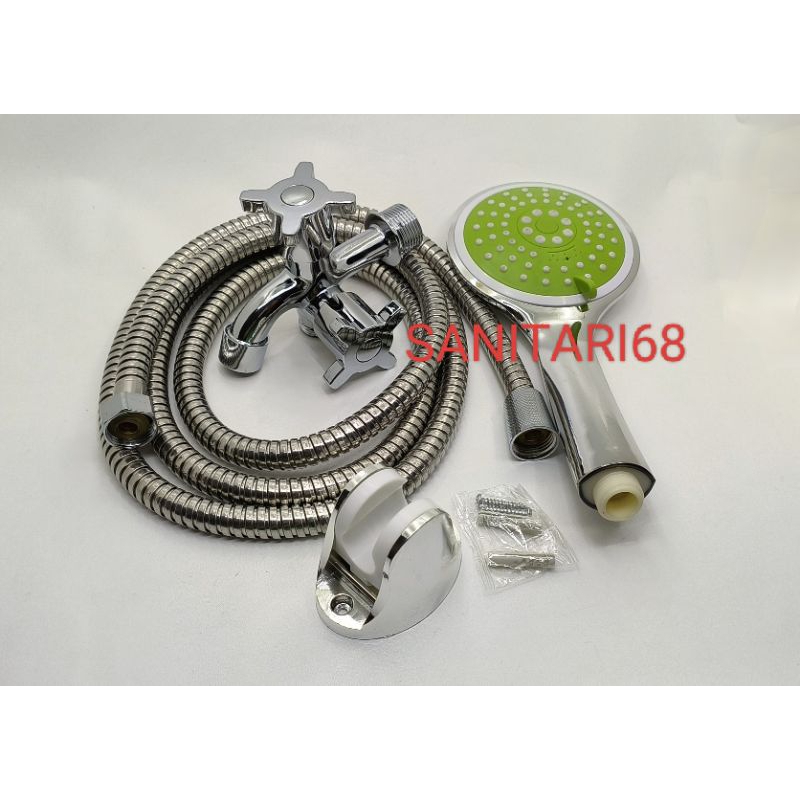 PAKET KRAN CABANG 3/4 BALING PLUS SHOWER SET