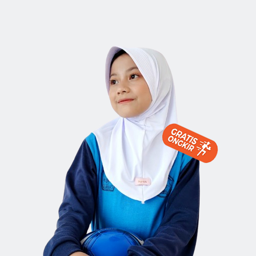 PROMO JILBAB SPORT ANAK SEKOLAH HIJAB INSTAN BERGO SD/SMP/SMA BAHAN SPANDEX