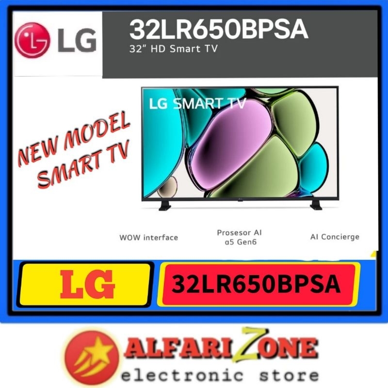 LG Smart TV 32 inch LG 32LR650 Digital TV LG 32LR650BPSA LG 32LR65 webOS GARANSII RESMI